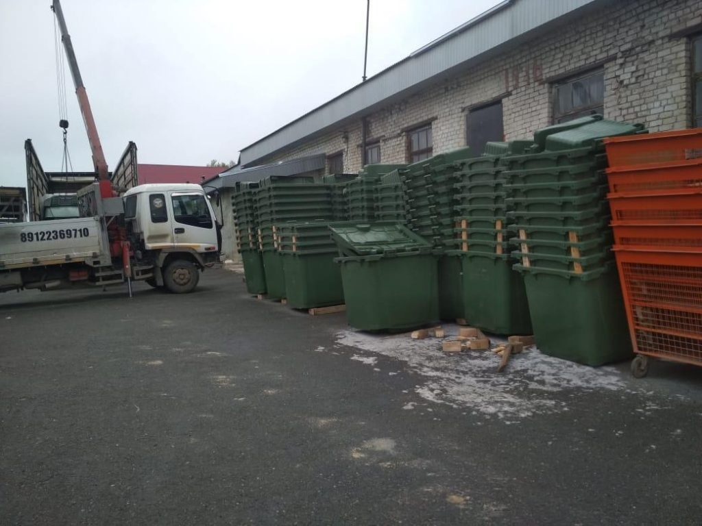 С начала июня Полевской полностью перейдет на контейнерную систему сбора ТКО