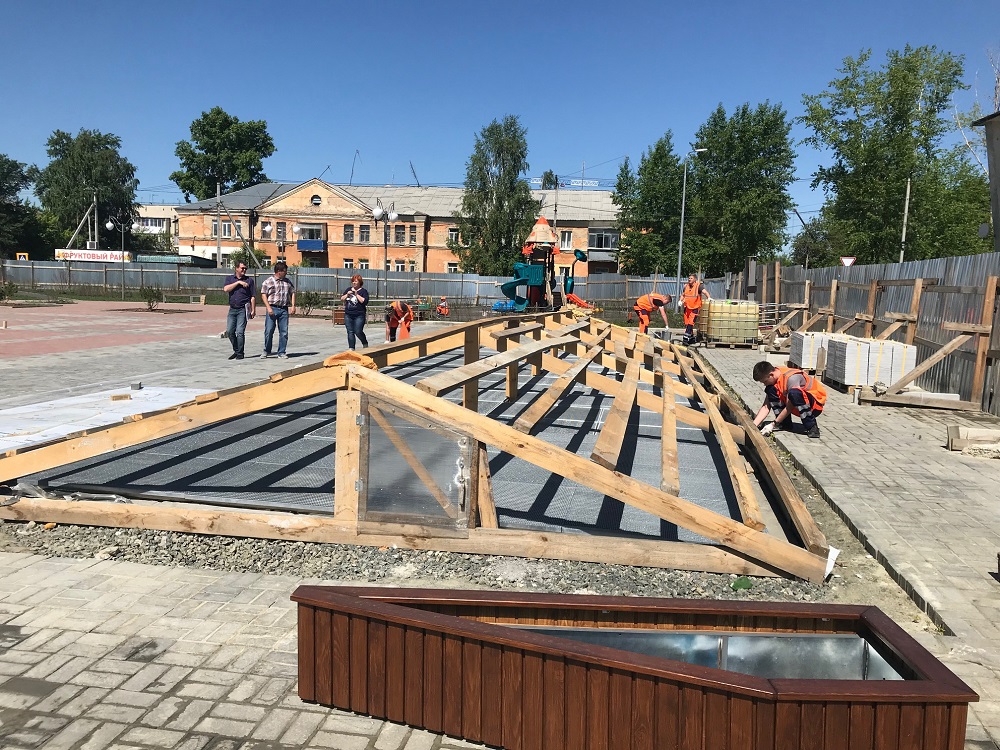 День рождения Арамили жители города встретят на обновленной площади