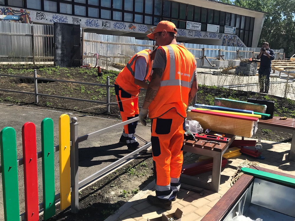 День рождения Арамили жители города встретят на обновленной площади