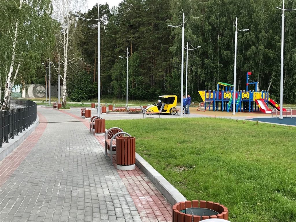В Заречном торжественно окрыли городскую набережную, которая построена по нацпроекту «Жилье и городская среда»