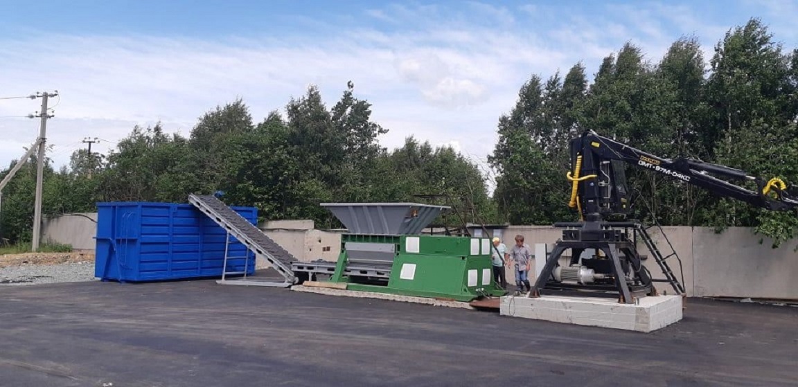 На Урале открыли станцию дробления крупногабаритных ТКО, что позволит существенно снизить нагрузку на окружающую среду