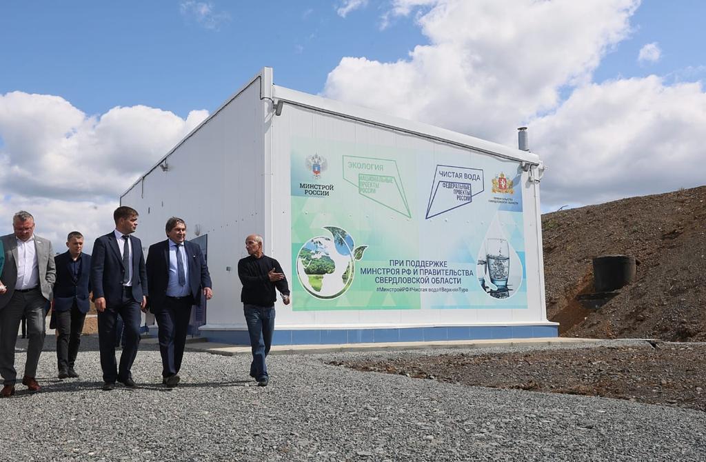 Насосная станция, построенная по решению Евгения Куйвашева, обеспечила чистой питьевой водой 95 процентов потребителей Верхней Туры