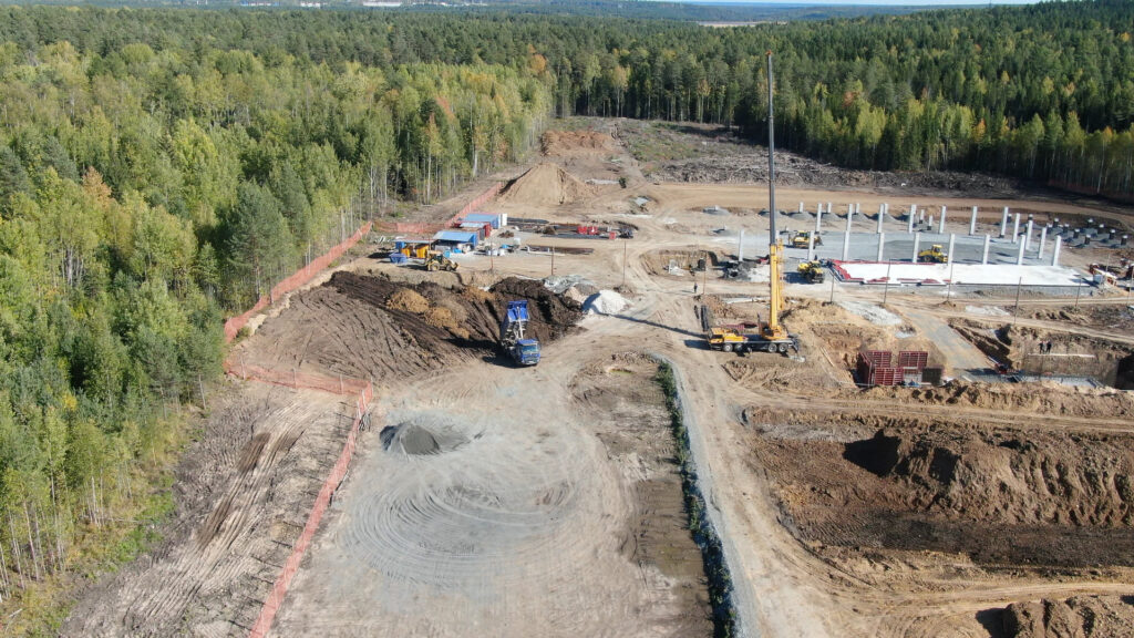 Компания «РИФЕЙ» приступила к заливке фундамента мусоросортировочного завода в Краснотурьинске