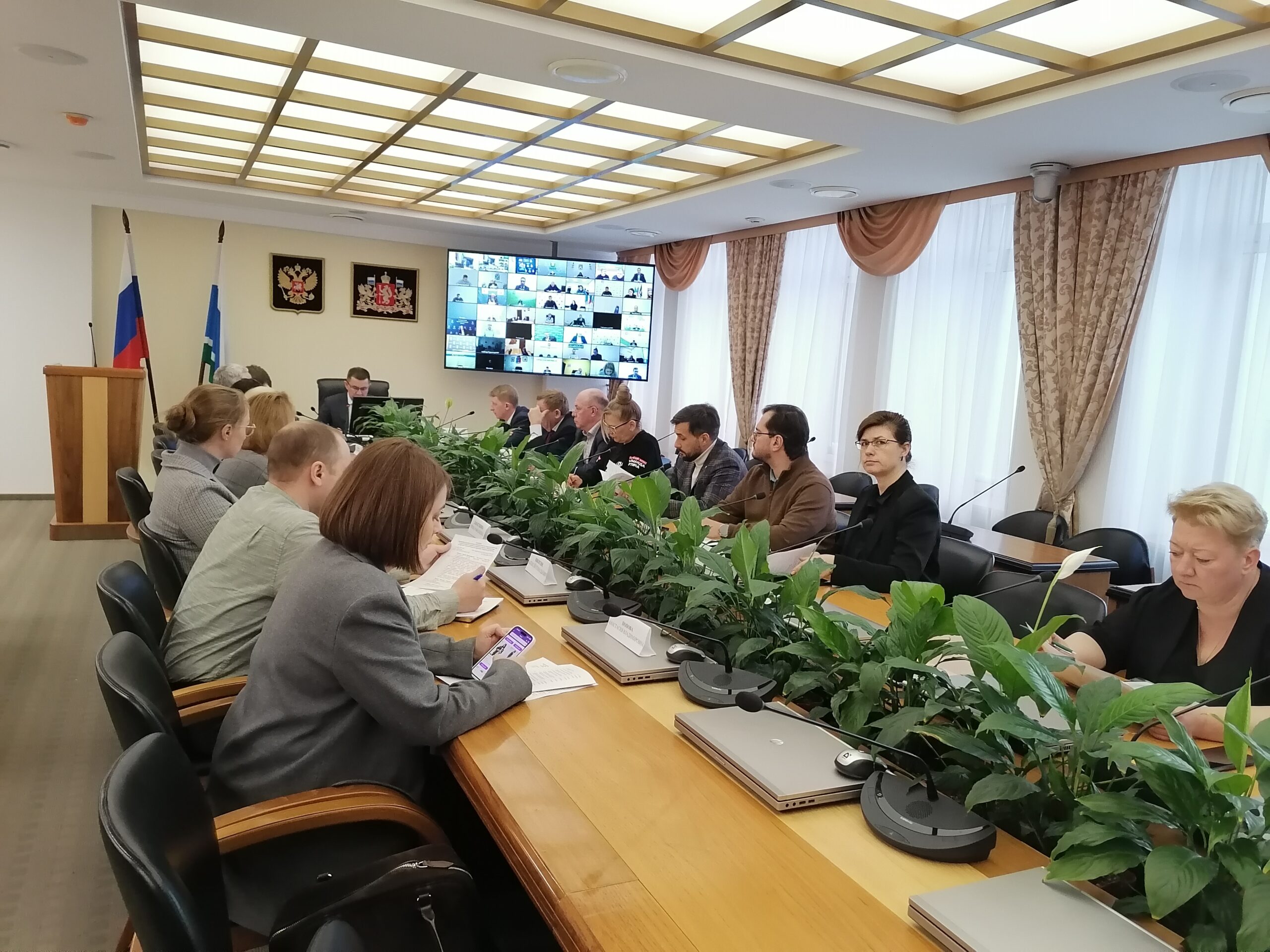 Заседание межведомственной комиссии Свердловской области по обеспечению реализации регионального проекта «Формирование комфортной городской среды на территории Свердловской области»