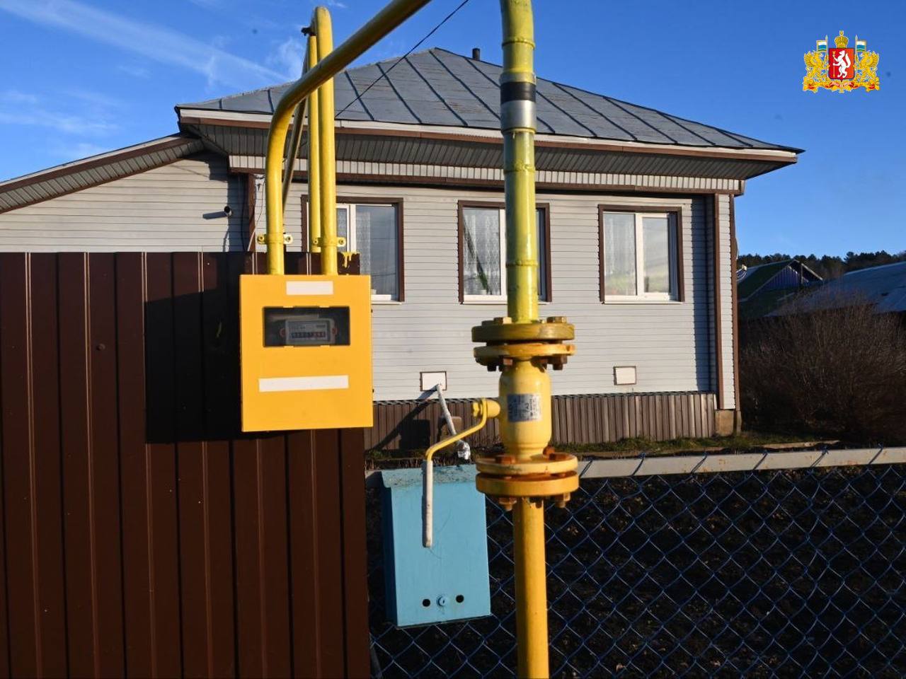 Новый газопровод запущен в эксплуатацию в селе Урмикеево Свердловской области